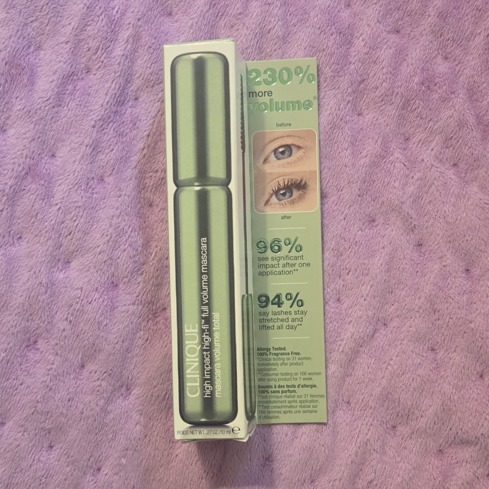Clinique High Impact Hi-Fi Full Volume Mascara - Intense Black